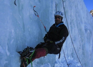  En pleine escalade 